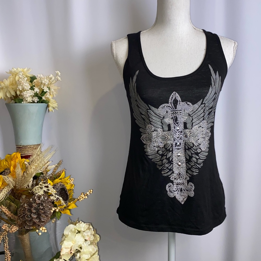 Guess Sleeveless Black size Medium